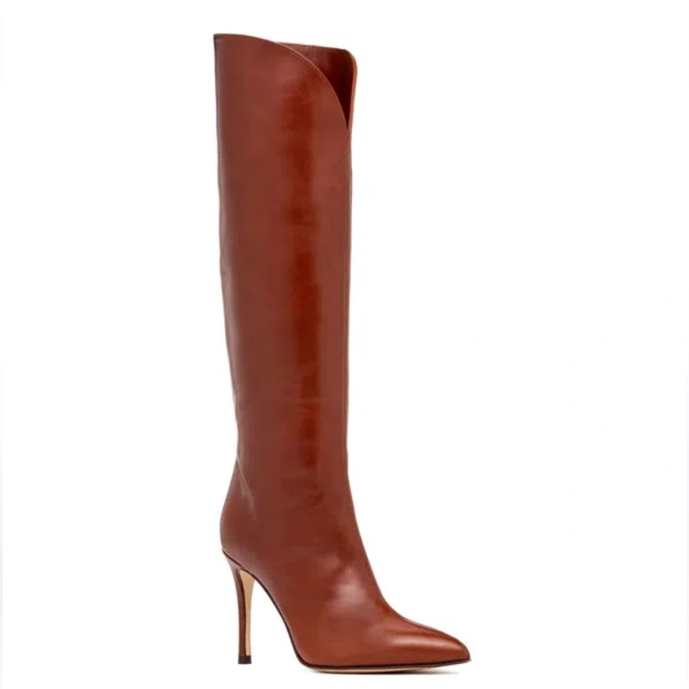 Beautiisols by Robyn Schneider Women's Brown Leather high Boots